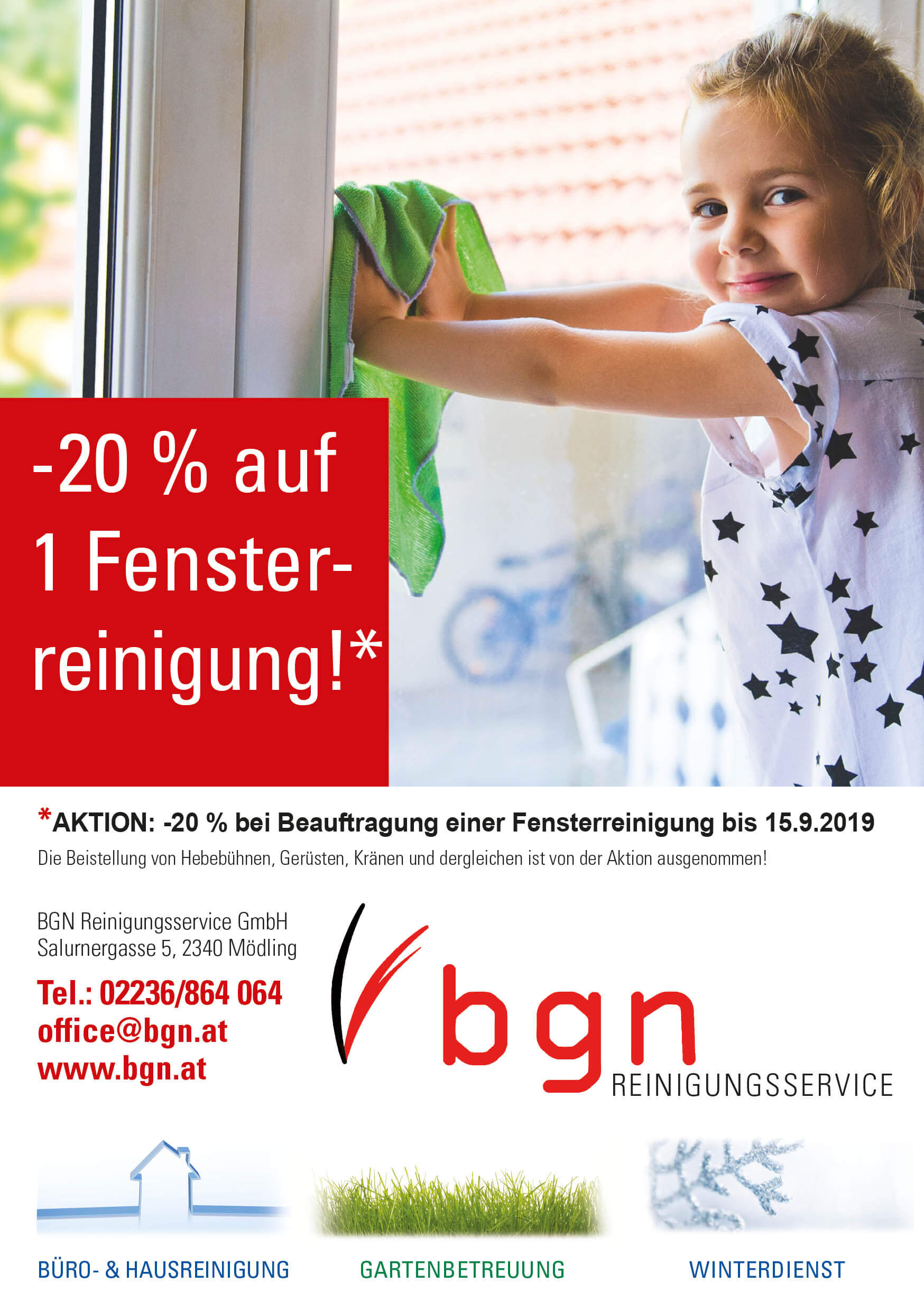 Bgn Fensterreinigungsaktion 2019