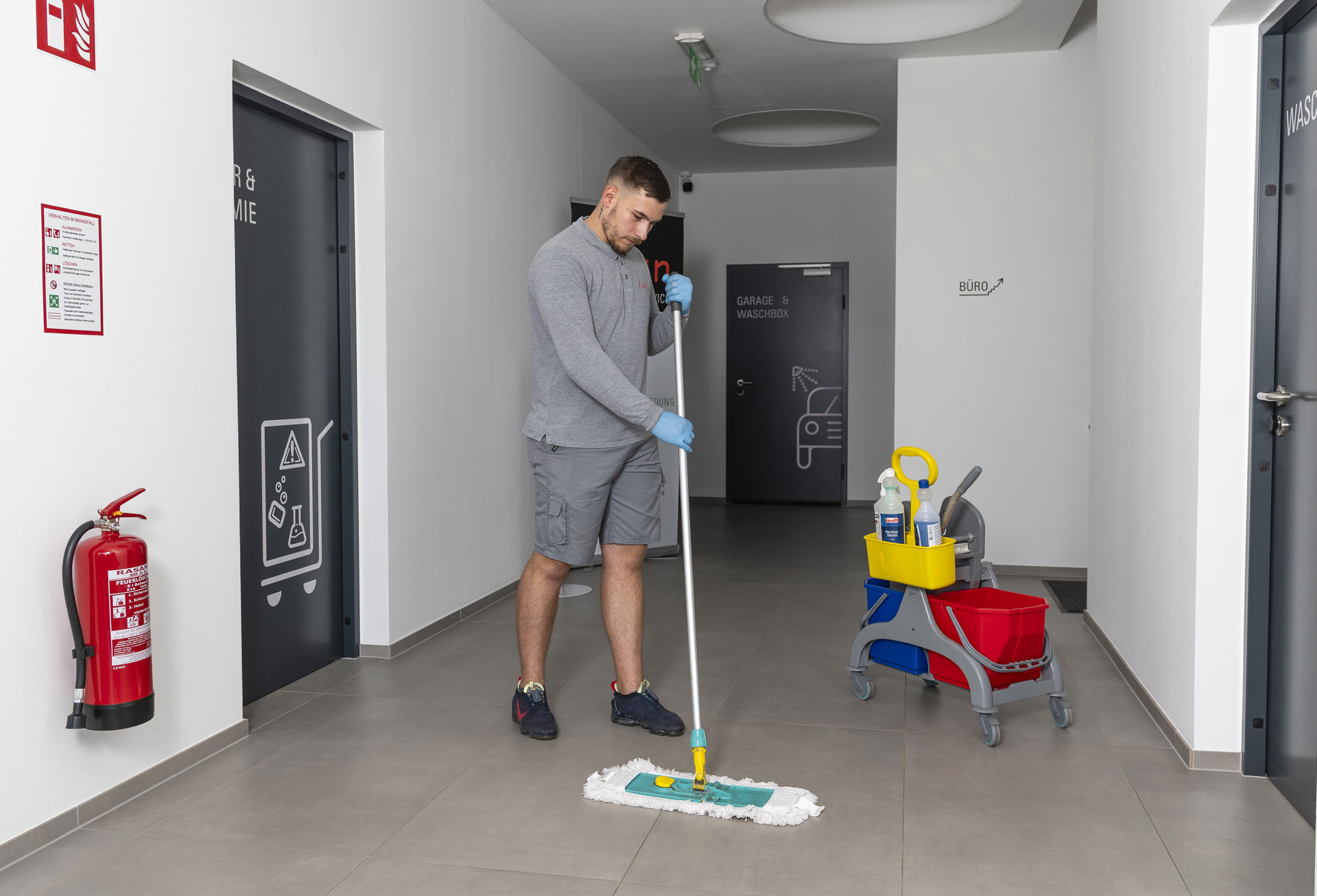 Stiegenhausreinigung von BGN in Wien und Niederoesterreich